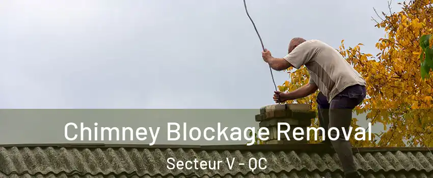  Chimney Blockage Removal Secteur V - QC