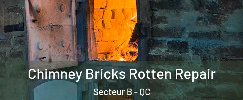  Chimney Bricks Rotten Repair Secteur B - QC