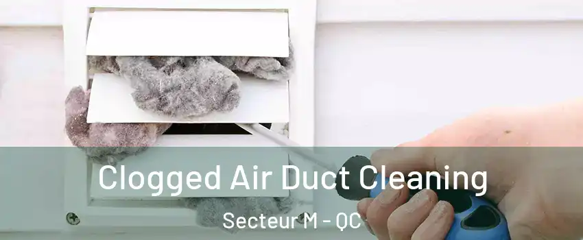 Clogged Air Duct Cleaning Secteur M - QC