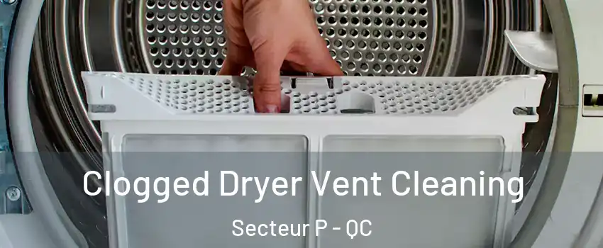  Clogged Dryer Vent Cleaning Secteur P - QC