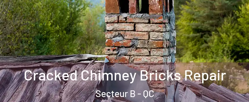  Cracked Chimney Bricks Repair Secteur B - QC