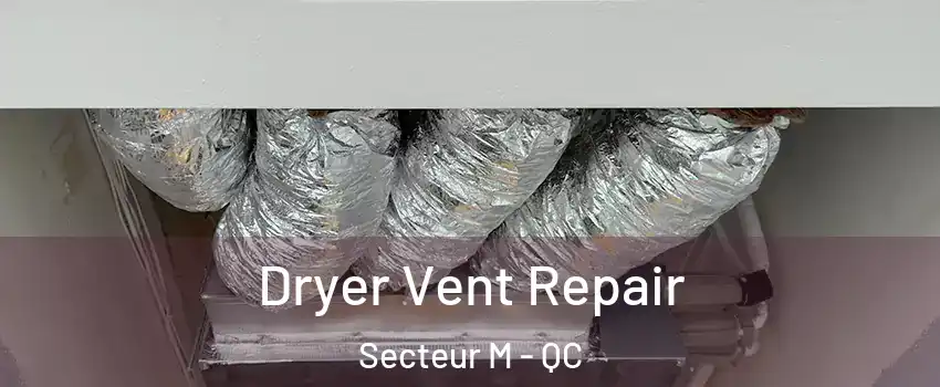 Dryer Vent Repair Secteur M - QC