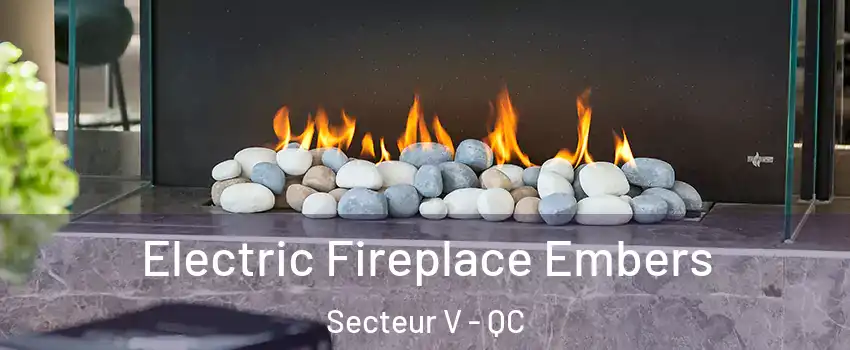 Electric Fireplace Embers Secteur V - QC