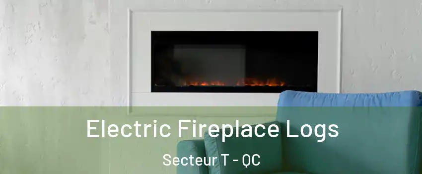  Electric Fireplace Logs Secteur T - QC