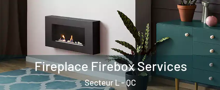  Fireplace Firebox Services Secteur L - QC