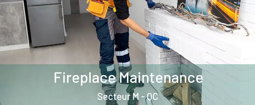 Fireplace Maintenance Secteur M - QC