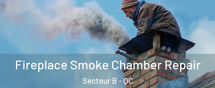  Fireplace Smoke Chamber Repair Secteur B - QC