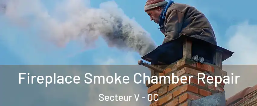  Fireplace Smoke Chamber Repair Secteur V - QC