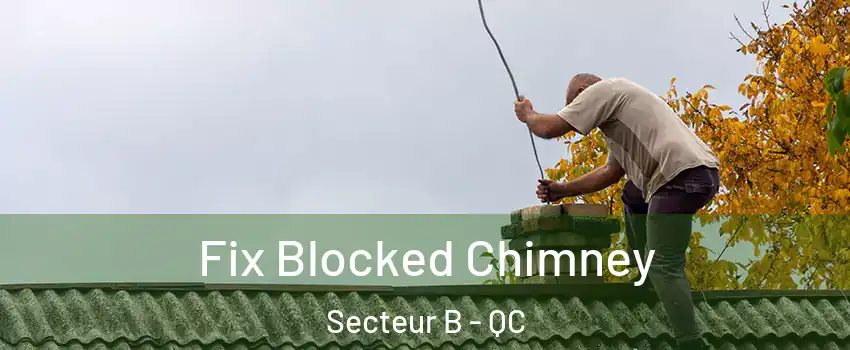  Fix Blocked Chimney Secteur B - QC