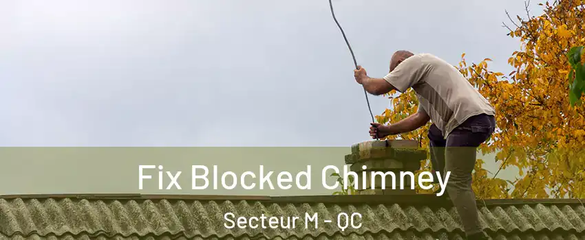  Fix Blocked Chimney Secteur M - QC