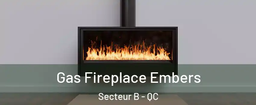  Gas Fireplace Embers Secteur B - QC