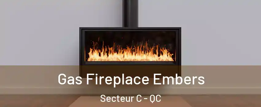  Gas Fireplace Embers Secteur C - QC