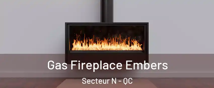  Gas Fireplace Embers Secteur N - QC