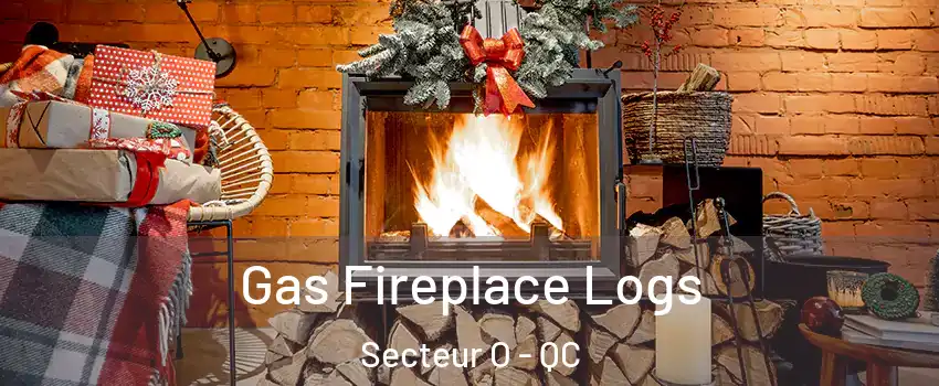  Gas Fireplace Logs Secteur O - QC