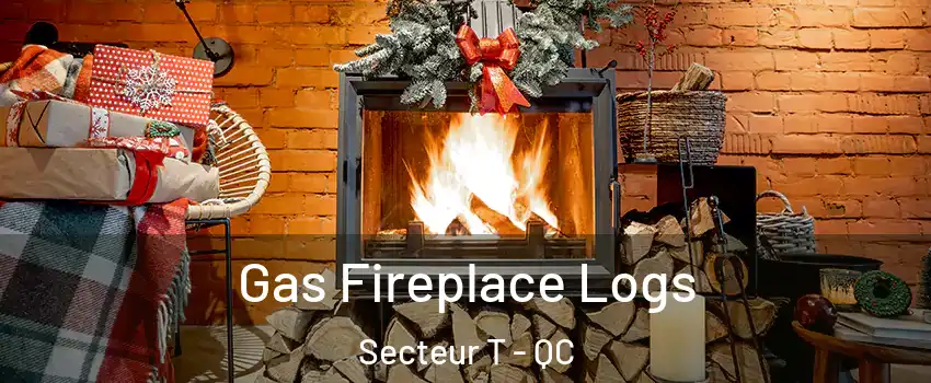  Gas Fireplace Logs Secteur T - QC