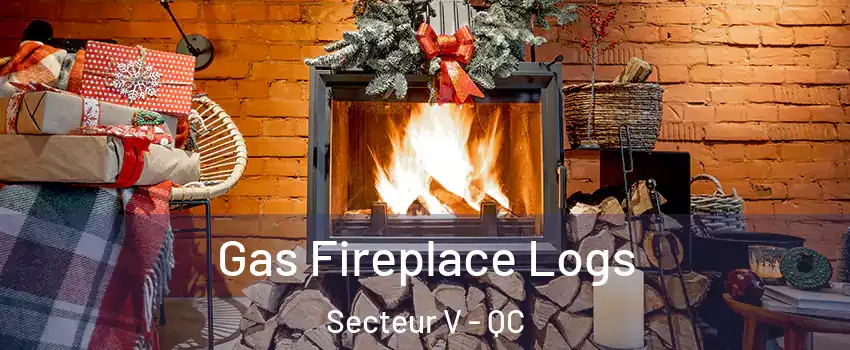 Gas Fireplace Logs Secteur V - QC