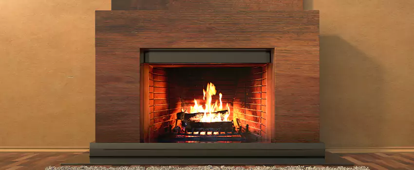 Mendota Hearth Landscape Fireplace Installation in Brossard, Quebec