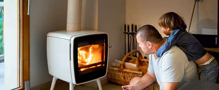 Morso Cast Iron Fireplace Insert Installation in Brossard, QC