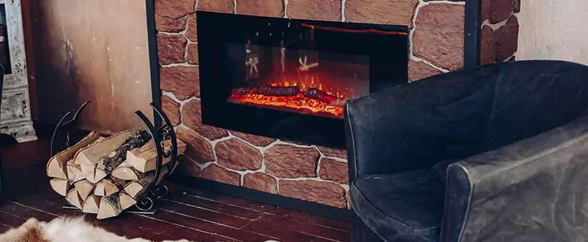 New Indoor Fireplace Installation in Brossard, Quebec
