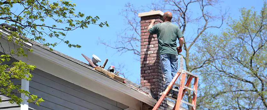 Chimney Crown Repair in Secteur B, Quebec