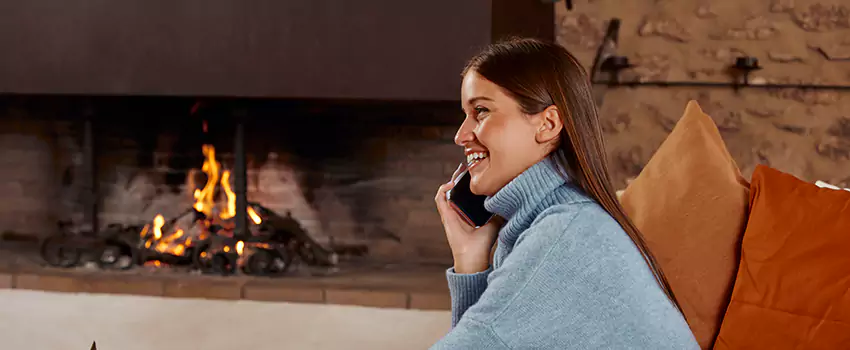 Dimplex Built-In Electric Fireplace Installation in Brossard, QC