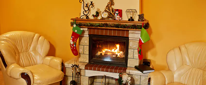 Fireplace Hearth Ideas in Brossard, Quebec