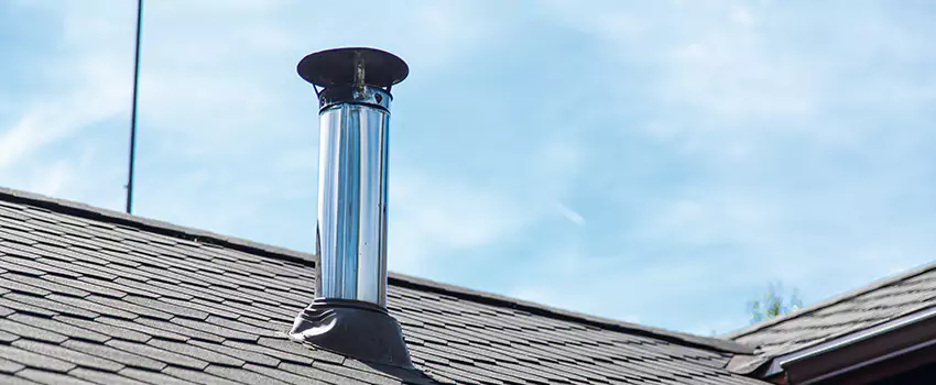 Outdoor Metal Chimney Installation in Brossard, Quebec