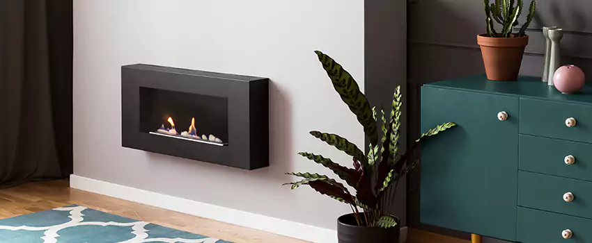 Ortal Island Fireplace Installation in Brossard, Quebec 