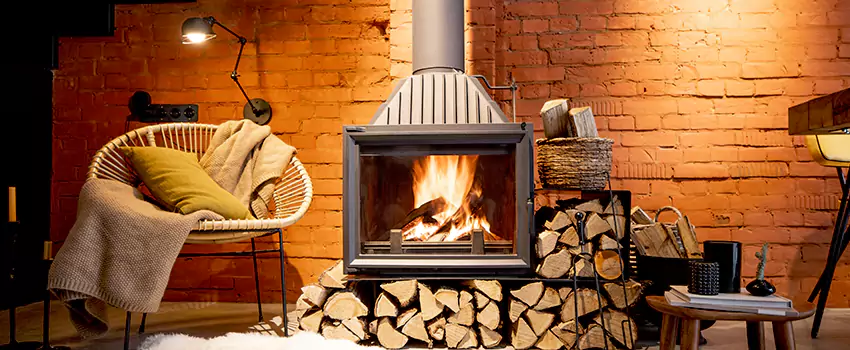 Pellet Stove Chimney Pipe Brackets Installation in Brossard, QC