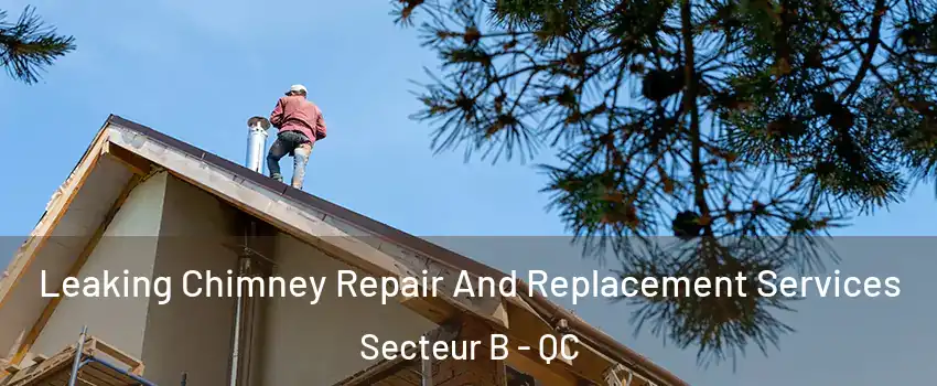  Leaking Chimney Repair And Replacement Services Secteur B - QC