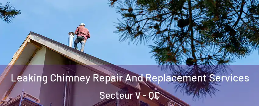  Leaking Chimney Repair And Replacement Services Secteur V - QC
