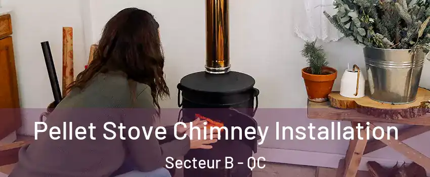 Pellet Stove Chimney Installation Secteur B - QC