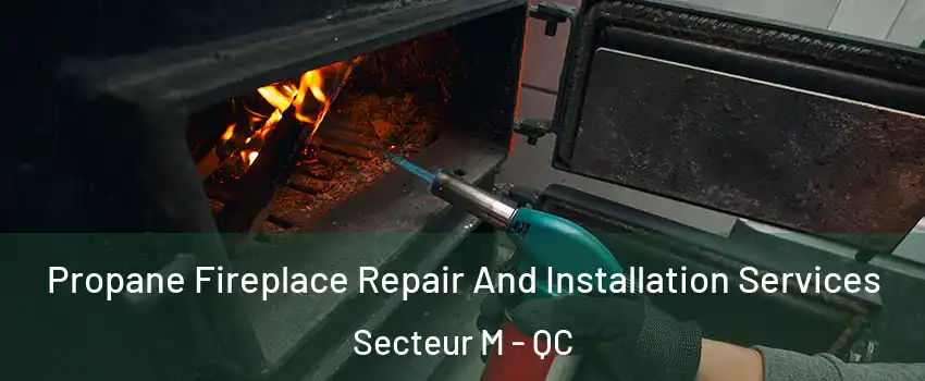 Propane Fireplace Repair And Installation Services Secteur M - QC